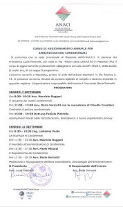 Amministratori di Condominio corso anaci