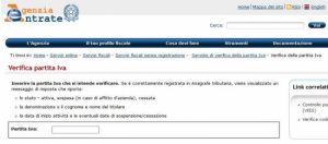 Verifica della partita Iva