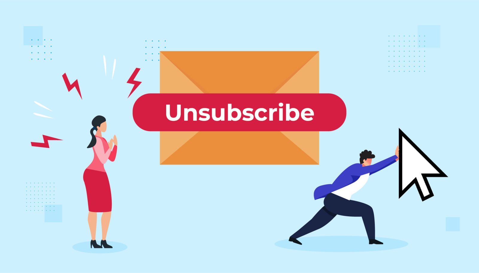 Reinterpretare la disiscrizione alle email