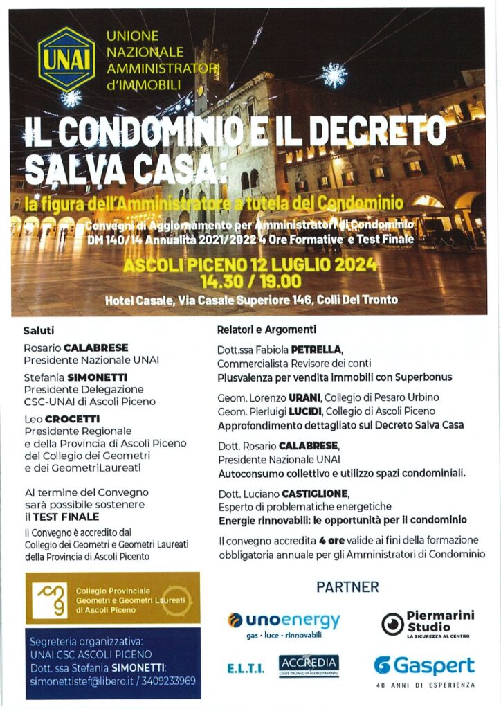 Il condominio e il decreto salva casa: la figura dell'Amministratore a tutela del condominio