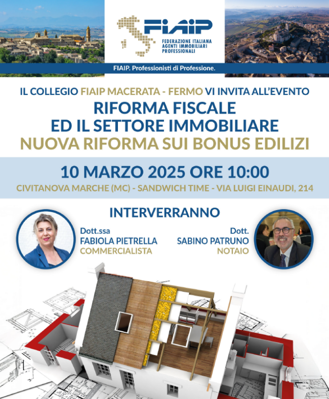 Riforma fiscale e il settore immobiliare: nuova riforma sui bonus edilizi