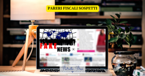 Cosa sono questi pareri fiscali sospetti