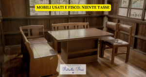 Devi pagare le tasse se vendi mobili di proprietà?