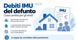 Come comportarsi quando arriva una accertamento IMU dopo una successione