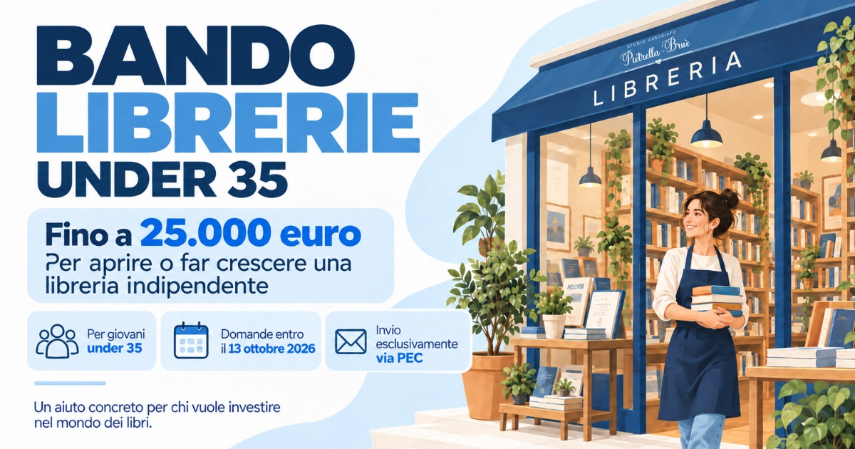 Quali sono i requisiti per il bando librerie under 35 2026