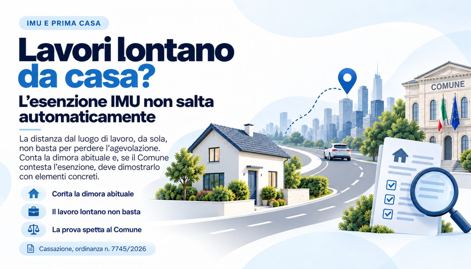 Esenzione IMU per la prima casa a rischio